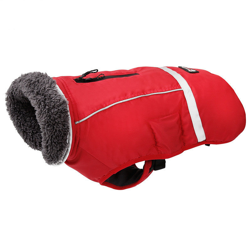 Reflective Warm Vest For Large Dogs