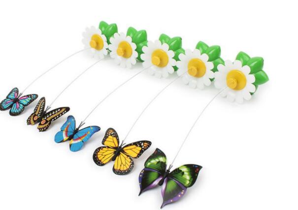 Electric Rotating Flower Butterfly And Bird Toy