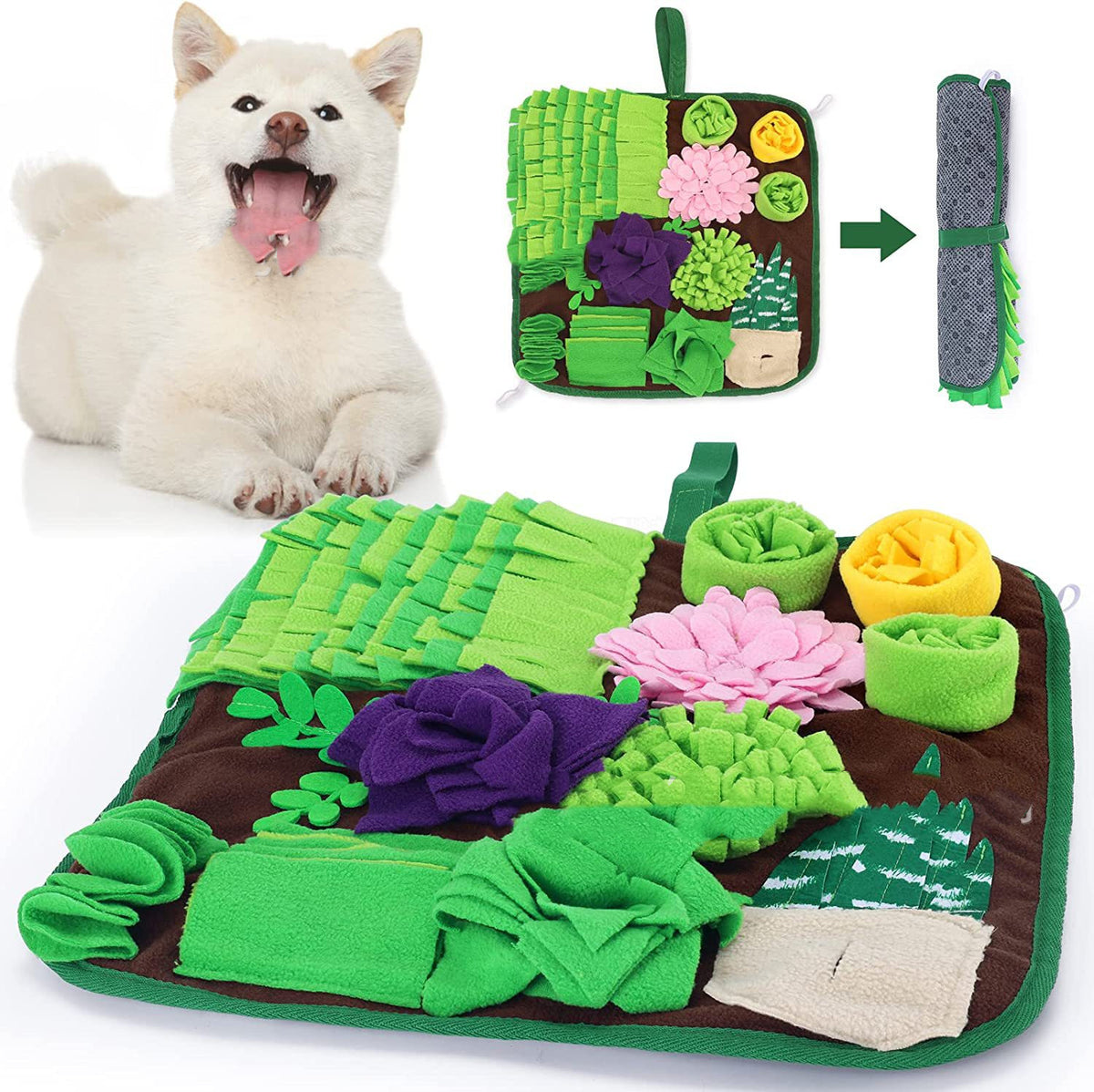 Pet Sniffing Pad Feeding Pad Anti-Choke Training Sniffing Pad