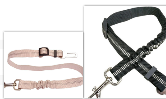 Reflective Cushioned Dog Car Seat Belt