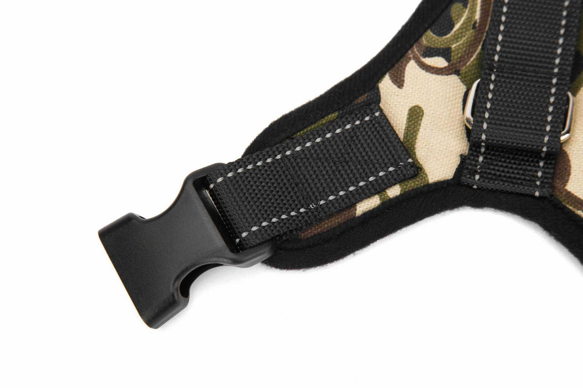 Explosion-Proof Trap Hand Holding Rope Golden Retriever Leather Saddle Pet Harness