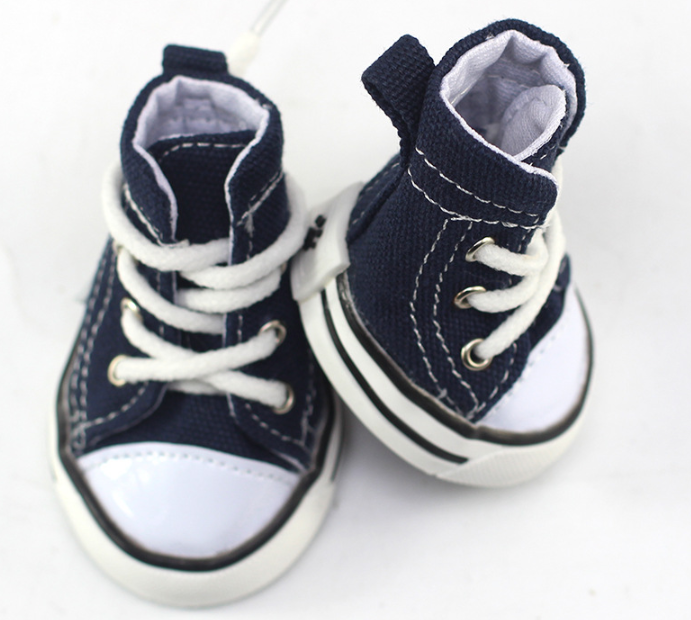 Cowboy Canvas Dog Shoes