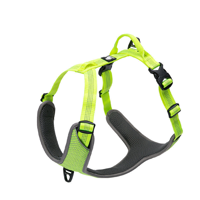 Reflective Dog Chest Vest Harness