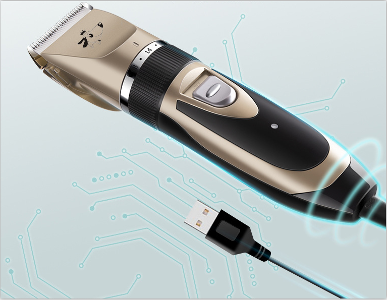 Rechargeable Dog Hair Shaver Without Damaging The Skin