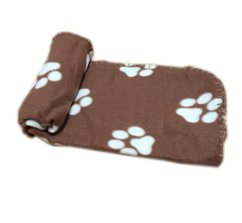 Double-Sided Flannel Dog Bath Towel
