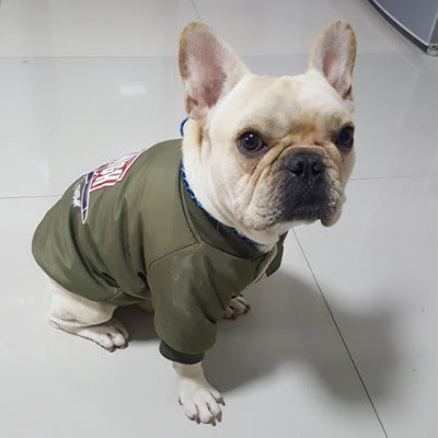 Dog Winter Clothes Padded Warm Jacket Plus Velvet