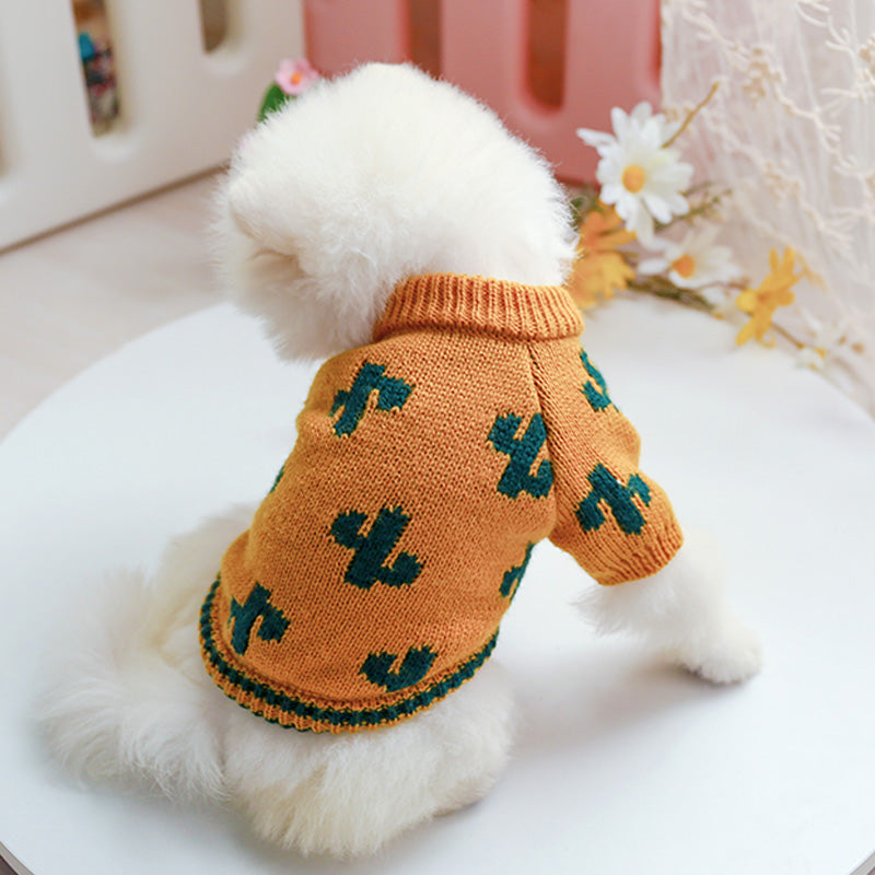 Autumn And Winter Sweater Warm Thick Pet Clothing