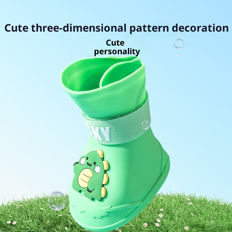 Waterproof Anti-Slip Shoes for Medium and Large Dogs