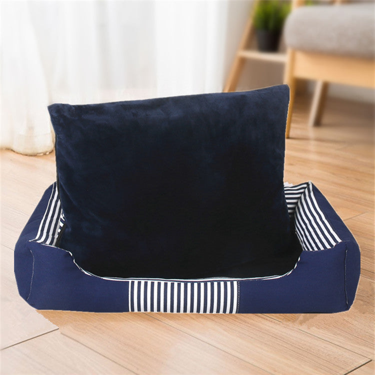 The Four Seasons Of Kennel Removable And Washable Canvas Pet Nest