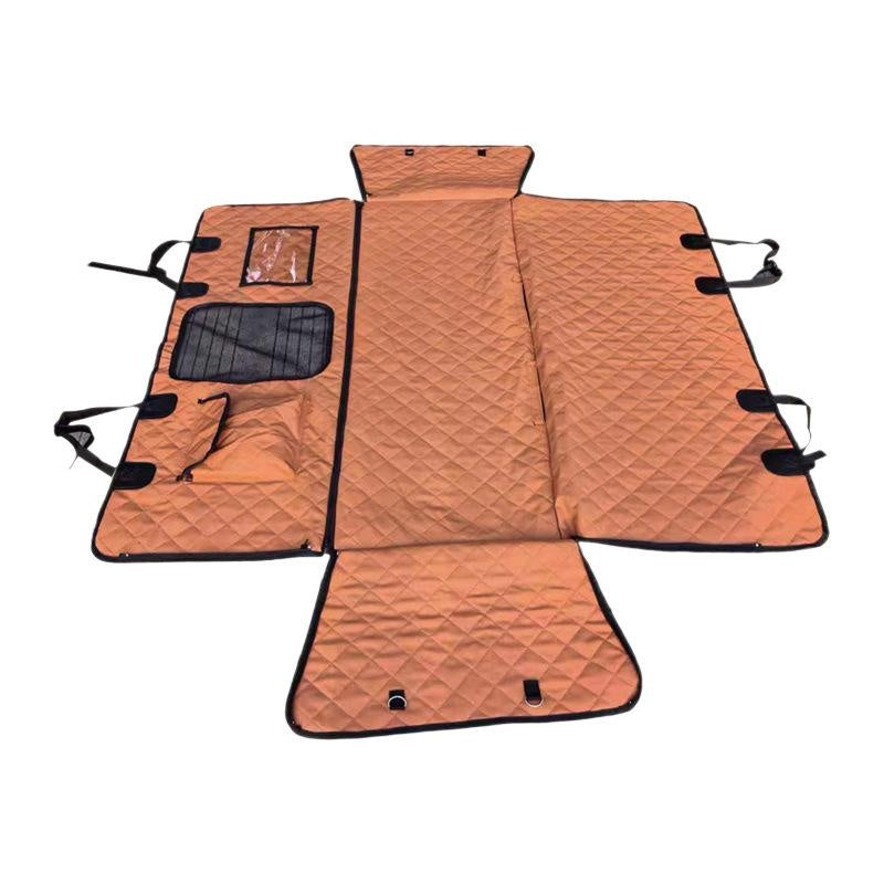 Dog Car Seat Mat With Protective Net