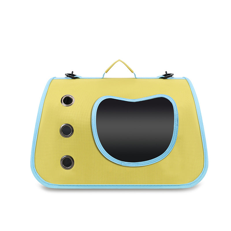 Pet Outing Portable Crossbody Breathable Large Capacity Single-Shoulder Bag