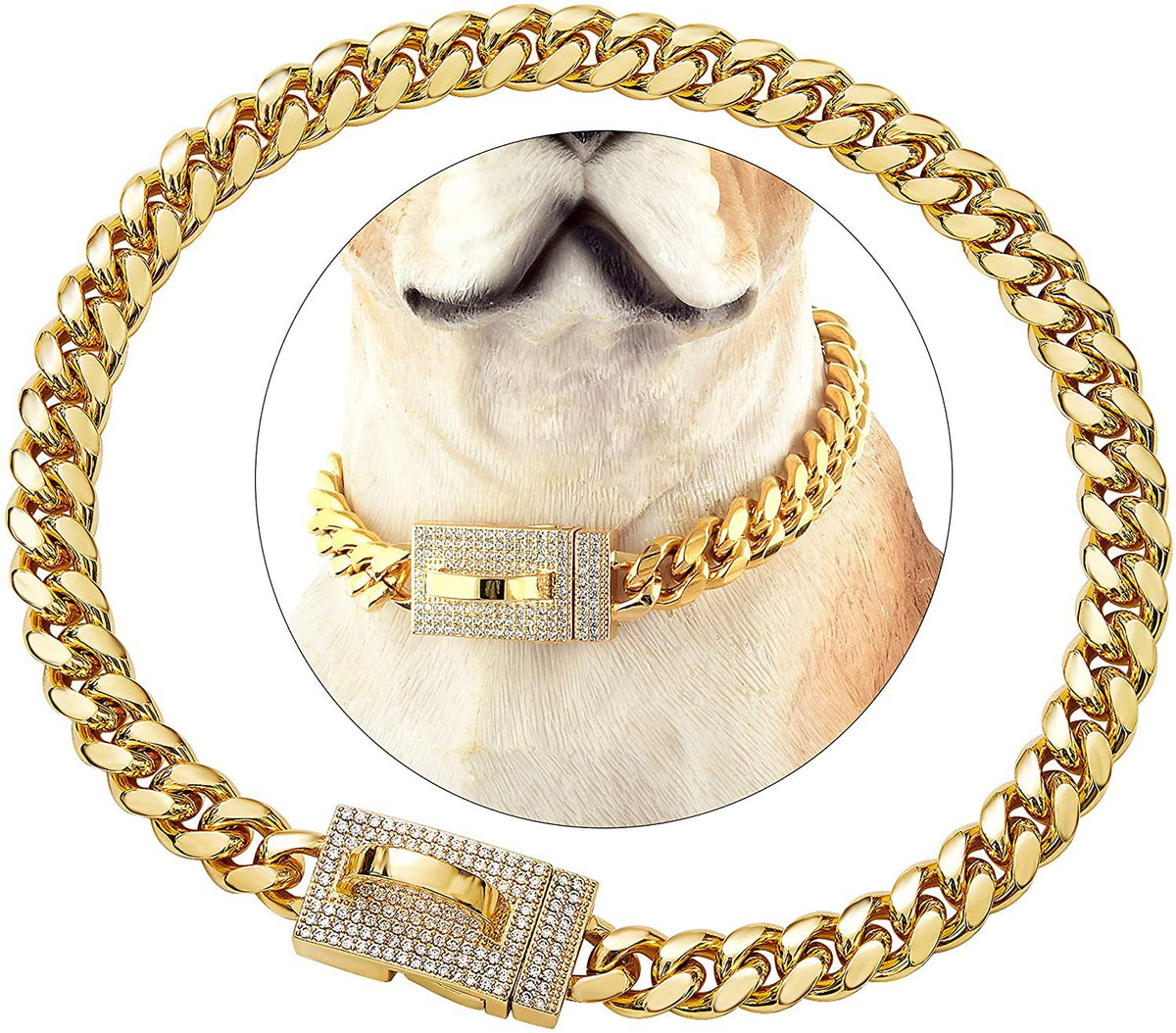 10Mm Pet Dog Collar - Comfortable Neck Strap For Small Dogs Adjustable Safety Leash Attachment