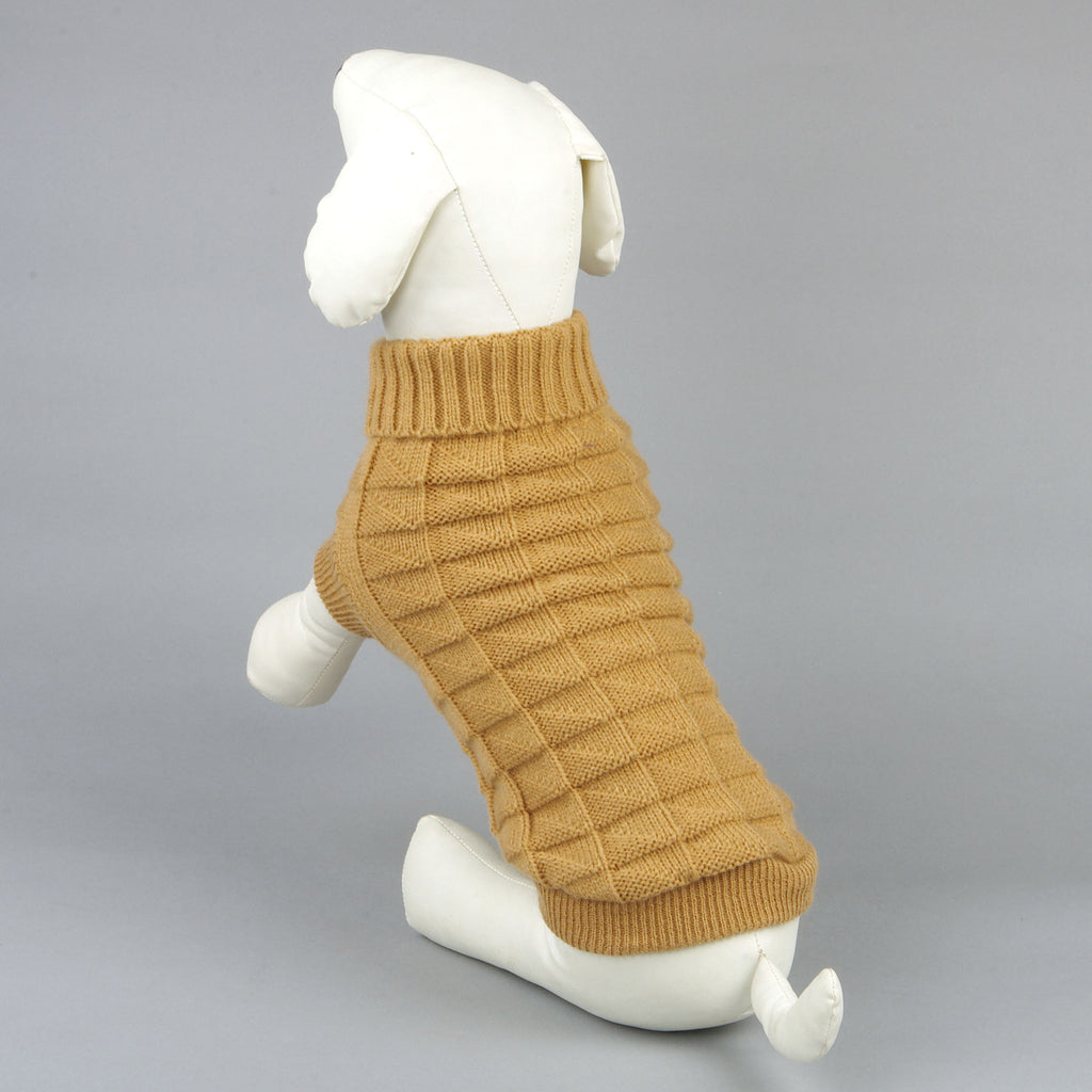Three-Dimensional High Elastic Solid Color Dog Sweater