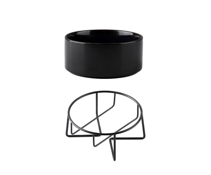 Protect The Cervical Spine Ceramic Pet Eating Bowl