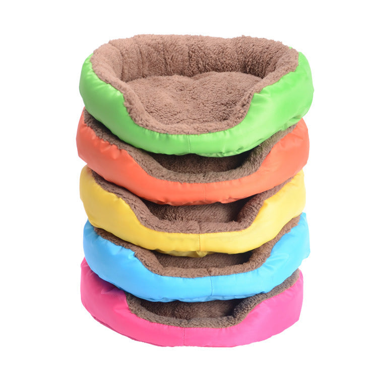 Candy Color Round Pet Nest