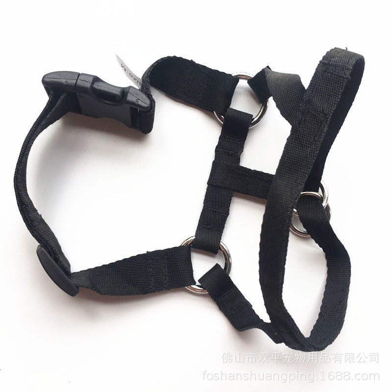 Amazon Dog Mouth Cover Nylon Adjustable Anti-Bite Anti-Miseating Dog Mask Breathable