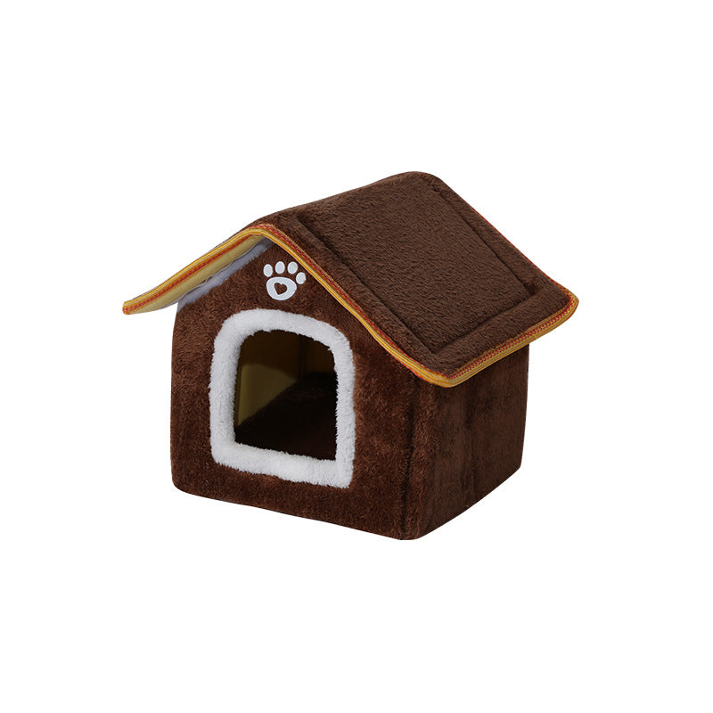 Pet Warmth Closed Removable And Washable Nest