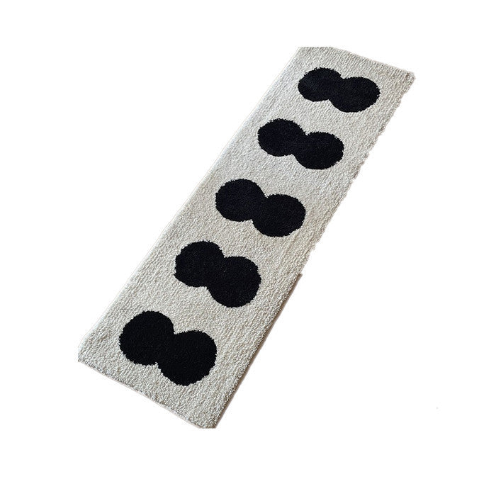 Flocked Non-Slip Absorbent Carpet Cloth