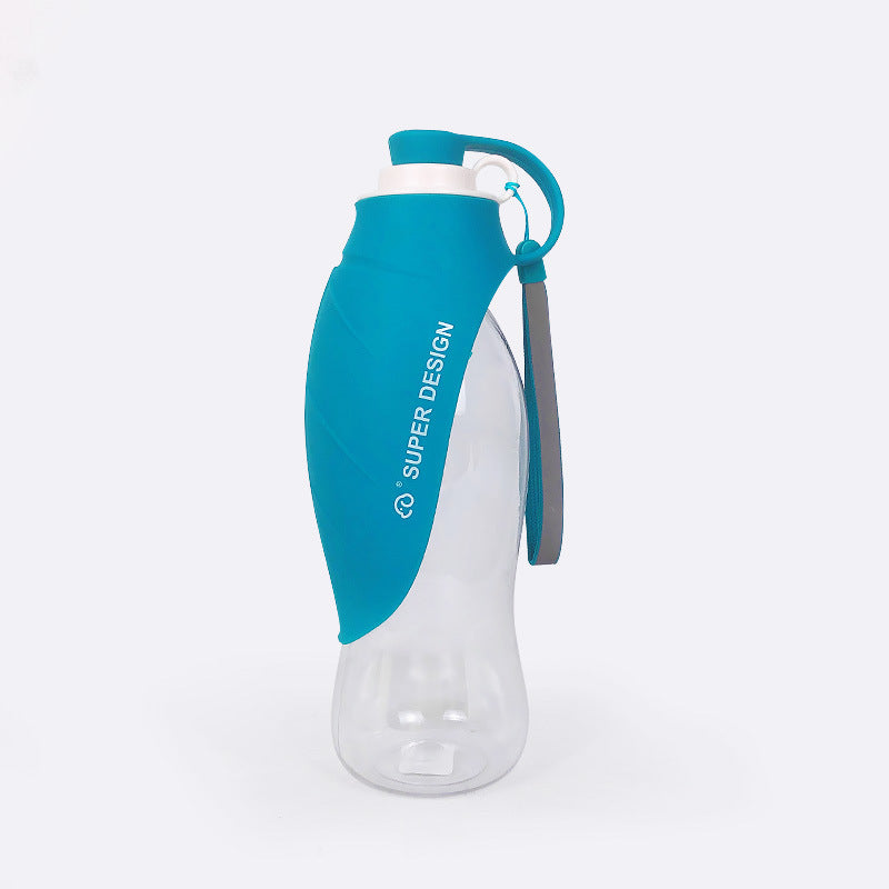 Portable Dog Water Bottle With Bowl