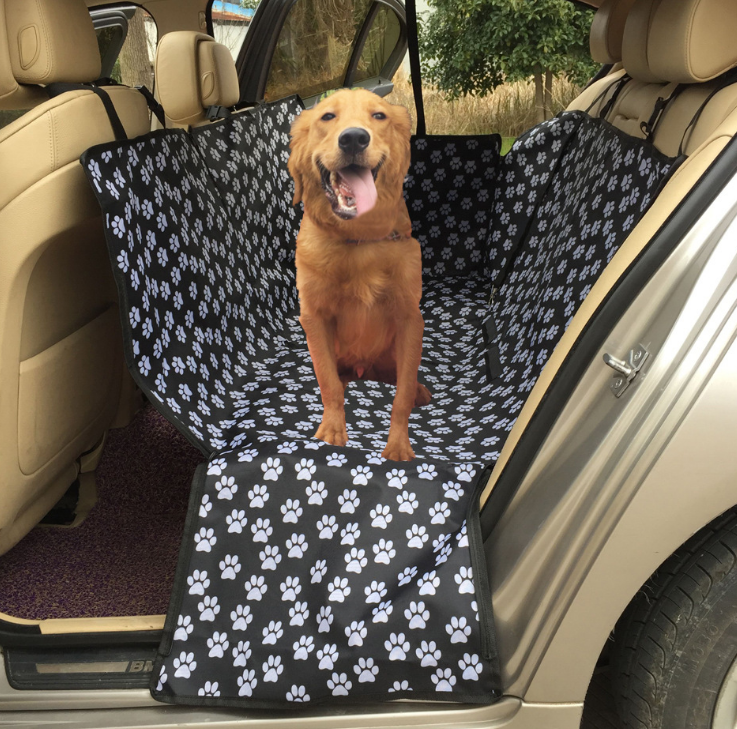 Waterproof Dog Car Hammock With Safety Belt