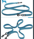 Pet Dog Multi-Functional Hand Holding Rope Double-Headed Outdoor Chain Crossbody Polyester Reflective