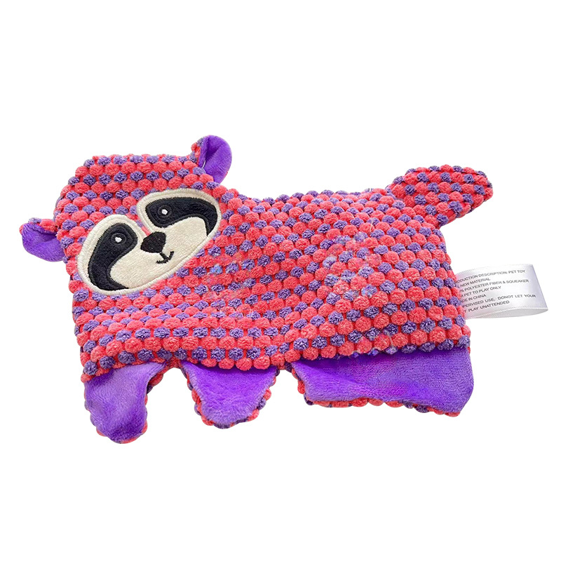 No-Stuffing Squeaky Crinkle Dog Toy