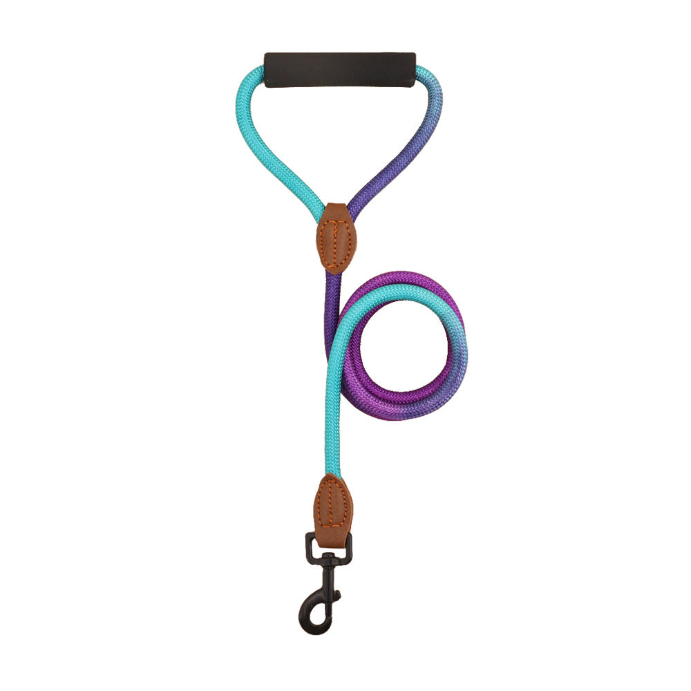 Dog Hand Holding Rope Hand-Holding Hand Holding Rope Type Dog Dog Leash Round Rope Pet Supplies