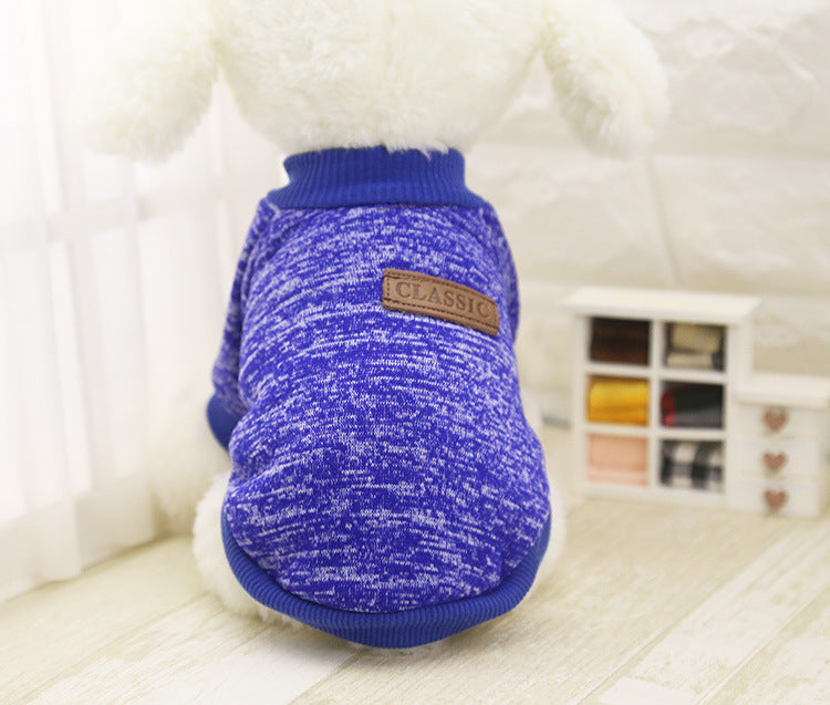 Autumn And Winter Pet Fashion Knitwear Hoodie