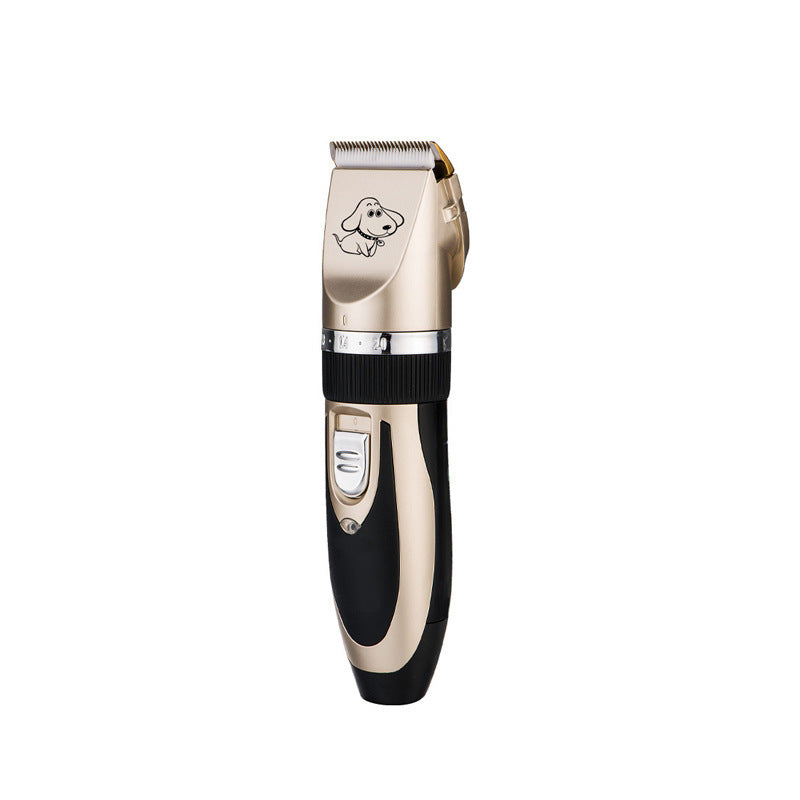 Charging And Inserting Pet Clippers