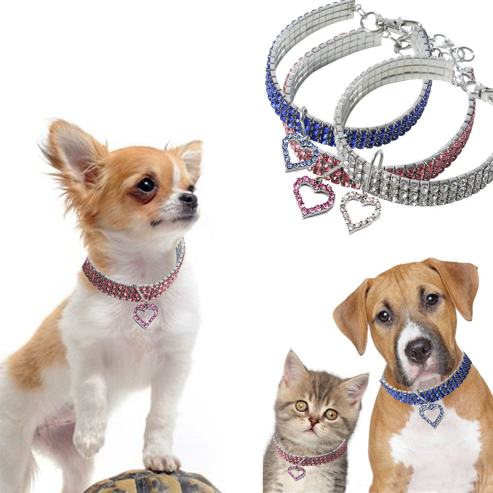 Heart Shaped Pet Necklace