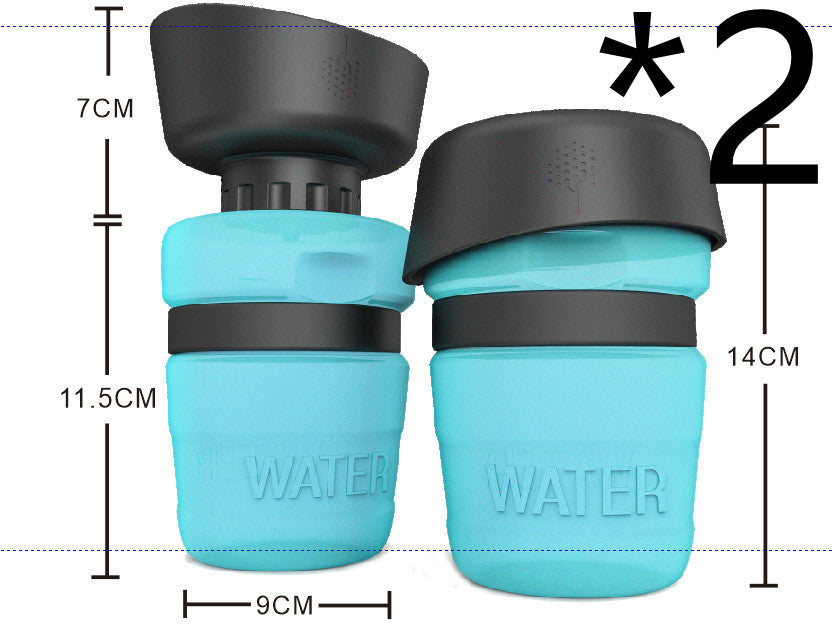 Silicone Pet Travel Water Bottle