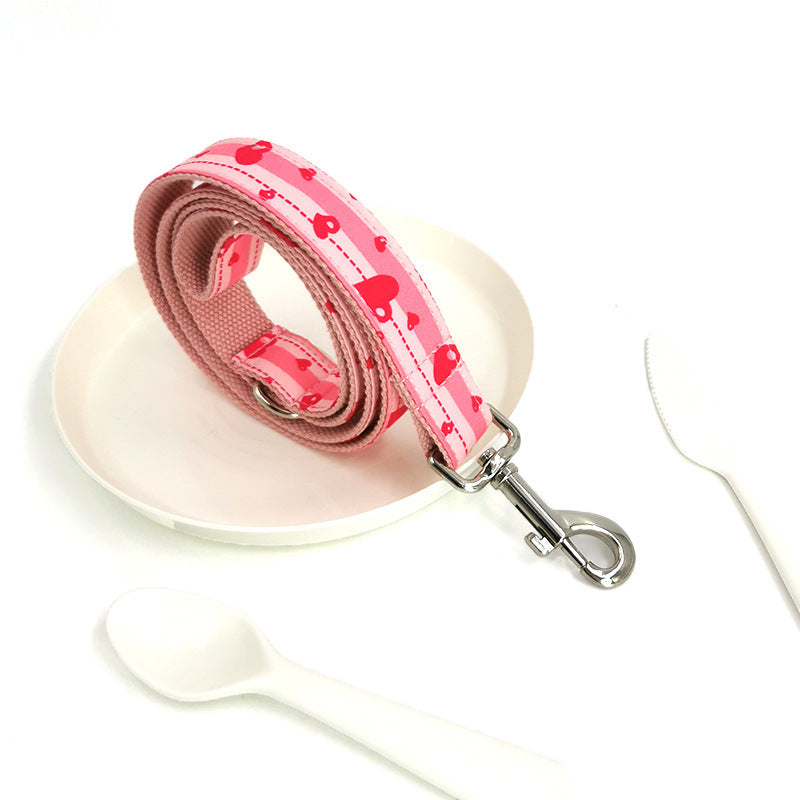 Quality Pet Dog Collar Leash Set