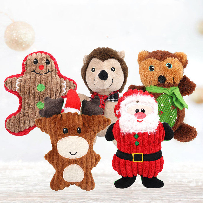 Plush Dog Toy with Sound