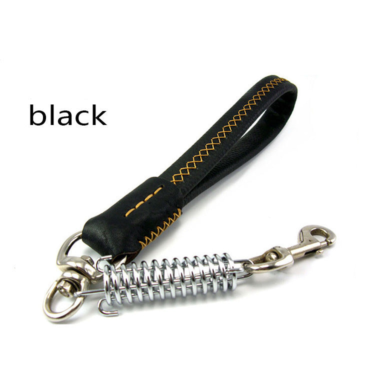 Short Traction Rope With Swivel For Medium And Large Dogs