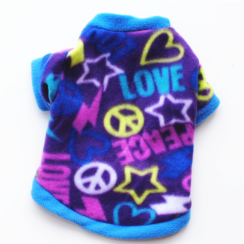 Pet Puppy Fall/Winter Polar Fleece Warm Sweater