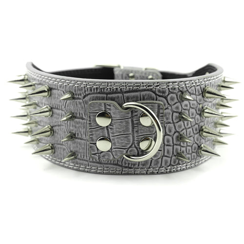 Pu Leather Big Dog Collar