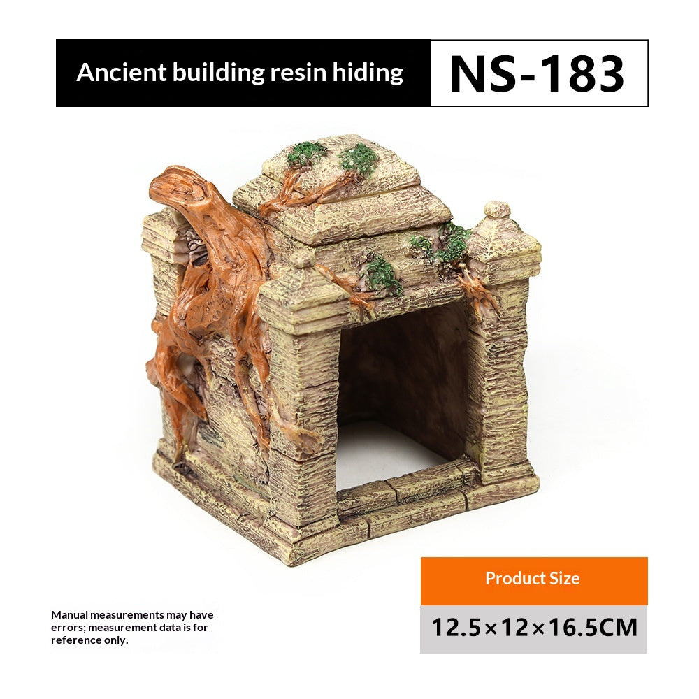 Resin Hideout with Water Basin Look