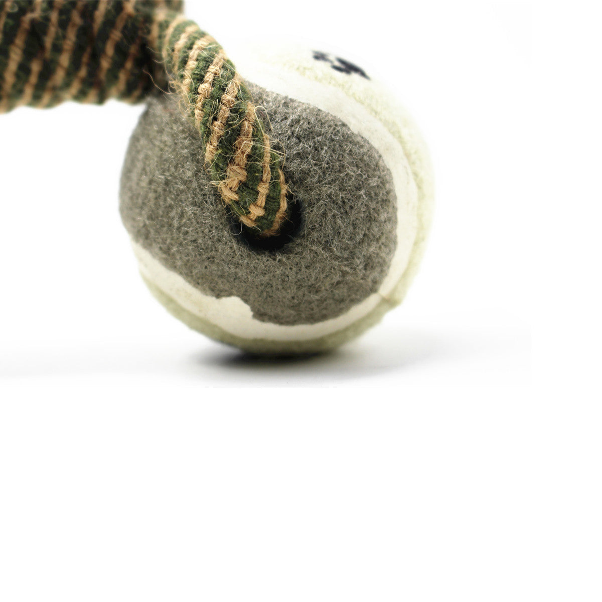 Dumbbell Rope Tennis Ball Teeth Cleaning Toy