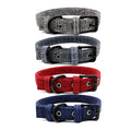 Double Layer Colorful Dog Collar Leash