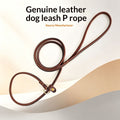Genuine Leather Braided Cowhide Dog Leash