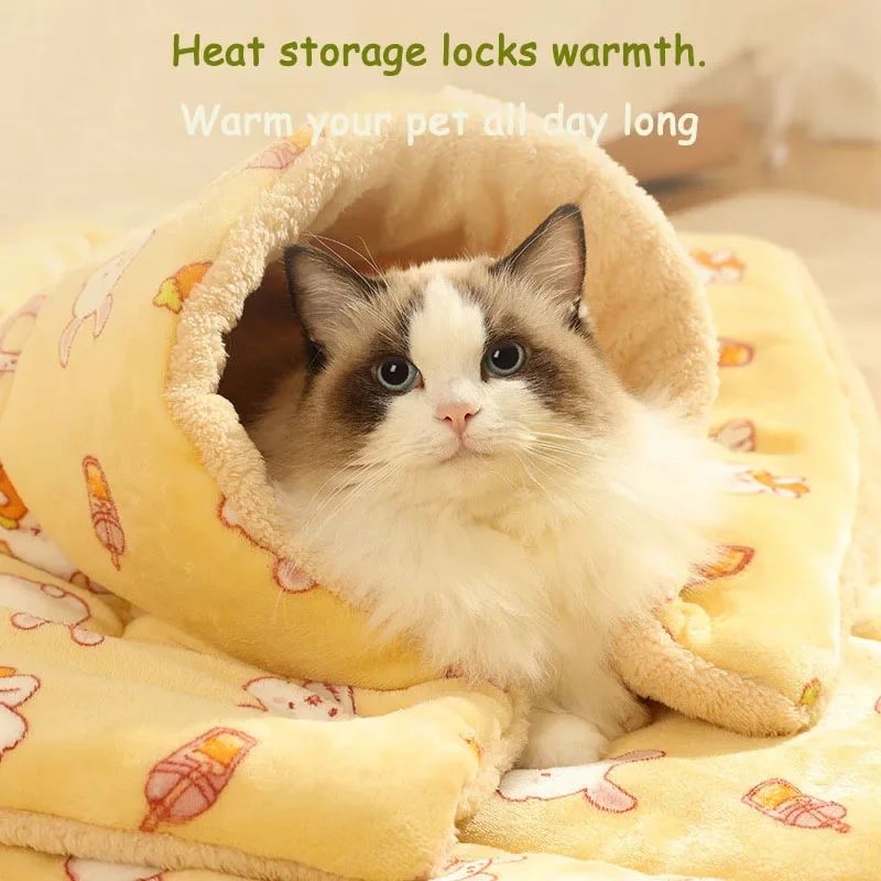 Soft Warm Autumn Winter Dog Blanket