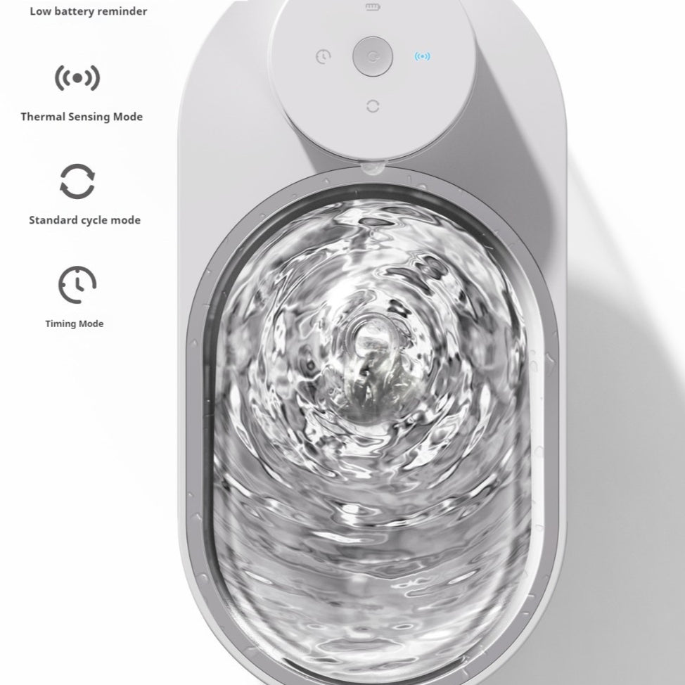 Stainless Steel Pet Water Dispenser Wireless Water And Electricity Separation