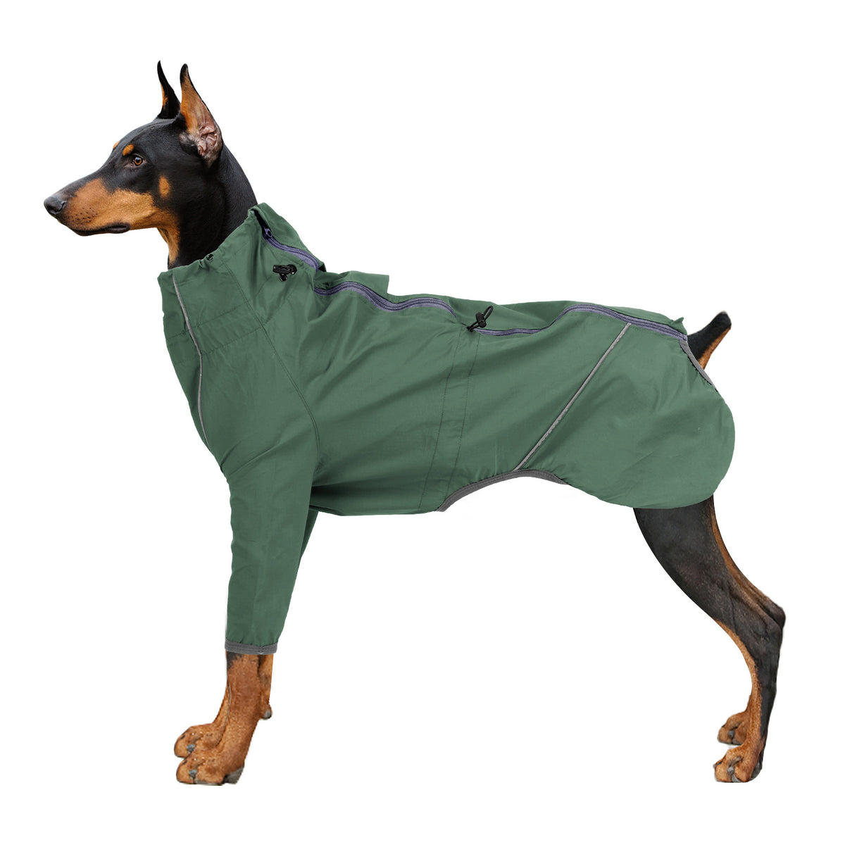Reflective Dog Clothing With Traction Hole