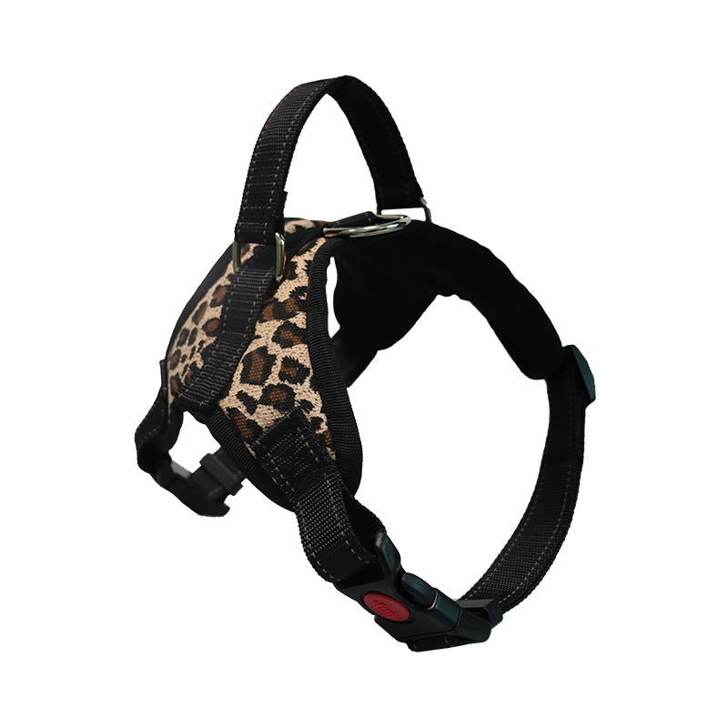 Explosion-Proof Medium Large Dog Pet Saddle Chest Strap