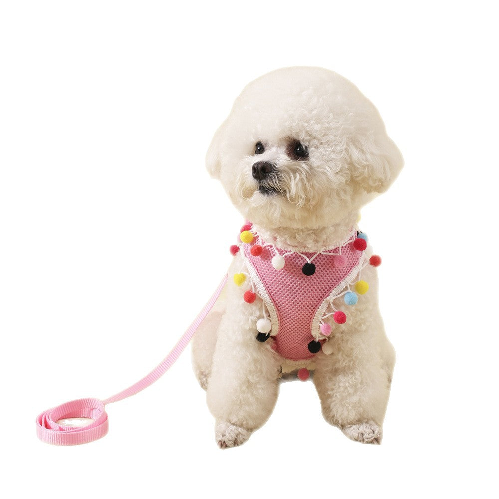 Breathable Vest-Style Dog Harness Leash
