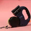Dual Headed Retractable Dog Leash With Flashlight