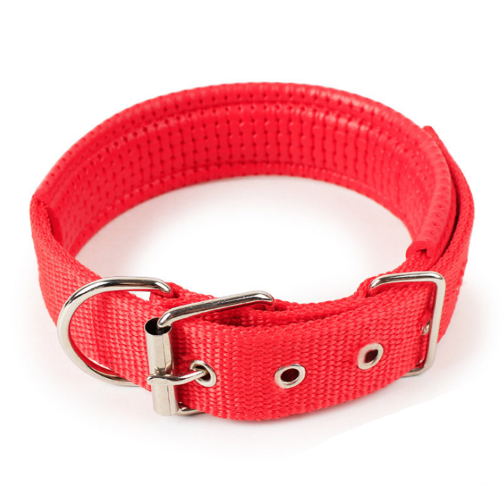 Soft Leather Lined Polypropylene Pet Collar