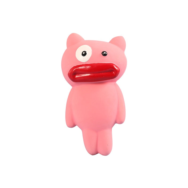 Natural Latex Squeaky Pet Chew Toy