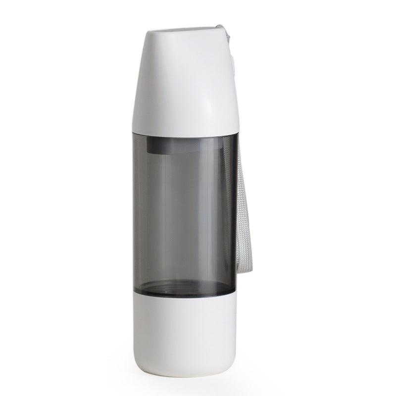 Portable Dog Water Bottle with Food Container