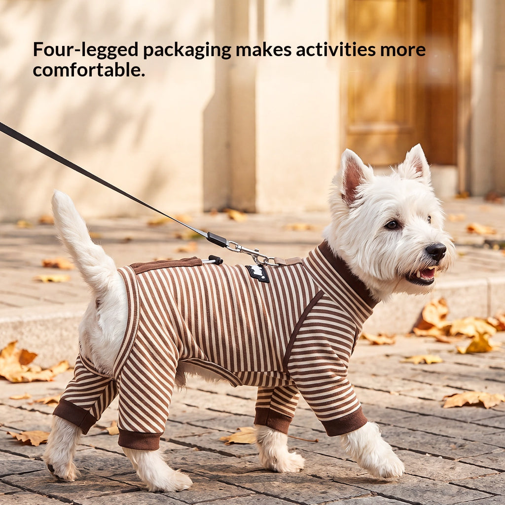 Dog Fleece-Lined Warm And Versatile Pet Clothing